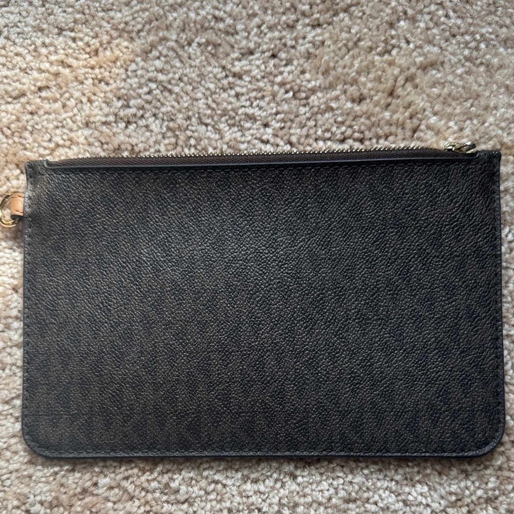 Michael Kors Black Wristlet Clutch